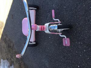 Radio Flyer pink tricycle