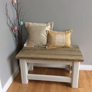 Rustic shabby bench / table