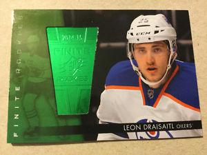  SPX Hockey Finite Rookies Leon Draisaitl rookie card