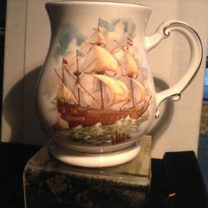 Sadler England Beer Mug, Nautical Collectible Mug, Glazed