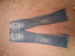 Size 7 silver jeans