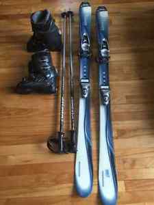Skis, pole.boots