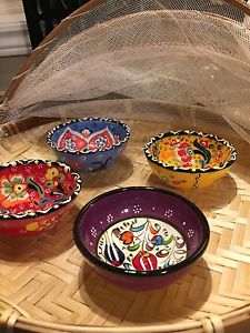 Small bowl set made in Turkey