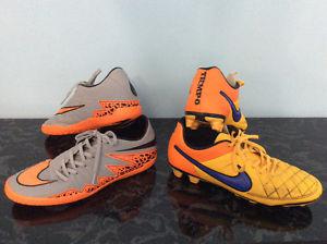 Soccer cleats and soccer indoor shoes