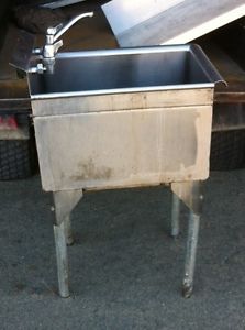 Stainless single sink