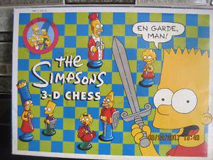 THE SIMPSONS 3D CHESS
