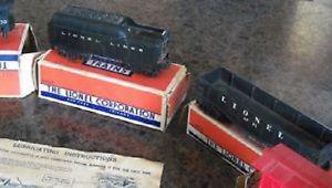 Vintage Lionel Train collection with original boxes and