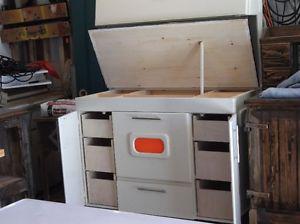 kemac storage cabinet/ baking station