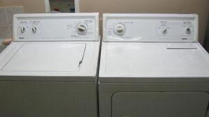 kenmore washer and dryer.