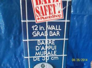 12" Bathtub Safety Bar