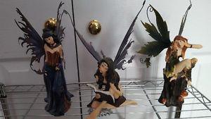 3 Fairy Figurines by Zemeno