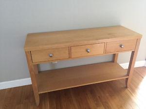 3-drawer TV table/hallway table