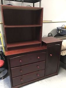 Baby Dresser/Changing Table/Hutch