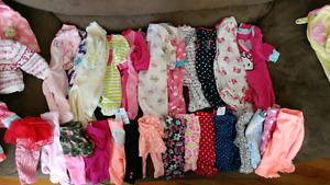 Baby girl clothes newborn and 0-3