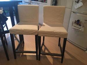 Bar stools from IKEA- "Henriksdal"