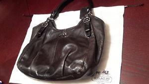Black Coach hobo bag slightly used for sale
