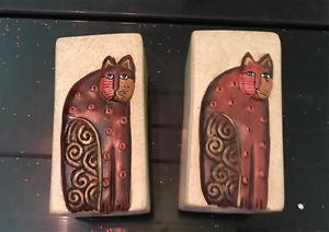 Cat candle holders