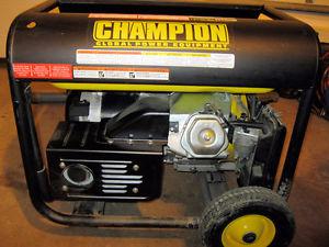 Champion W Portable Gas Generator