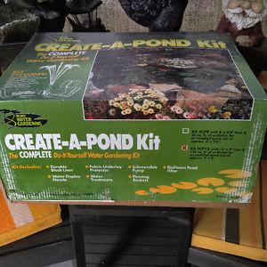 Complete fish pond kit