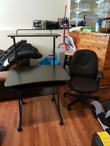 Computer Desk with Office Chair