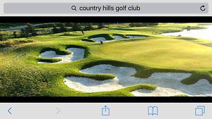 Country hills golf membership  designate