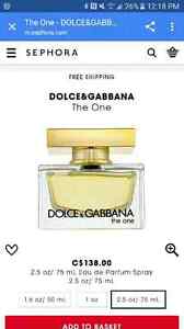 Dolce and Gahanna the one from sephora