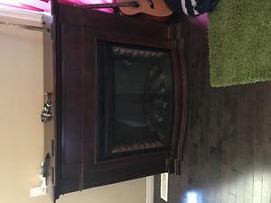 Electric fireplace! Good condition