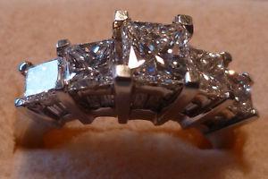 Engagement Ring...High Quality Diamond & Platinum Ring