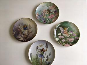 Flower Fairy Collector Plates