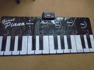 Giant Floor Piano Play Mat used few times, like new $40