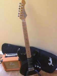 Guitar and amp package orange amp stinger guitar