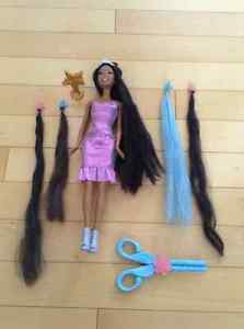 Hair salon Barbie doll