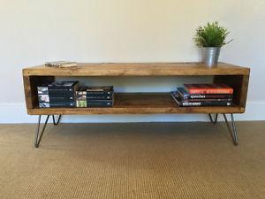 Hairpin tv table
