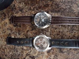 Harley Davidson and Timex Expedition timepieces