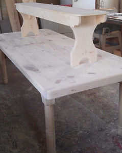 Harvest Table with Bench
