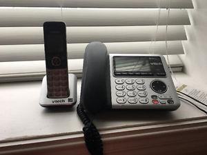 Home phone with answering machine and cordless