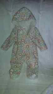 Infant snow suit