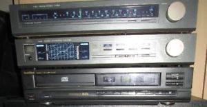 JVC amplifier, receiver & CD player