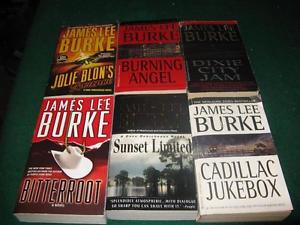 James Lee Burke books $1 each or $5 for the lot