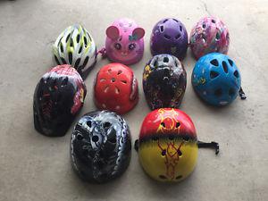 Kids/Youth bike helmets