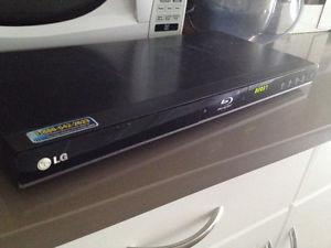 LG blue ray played