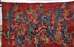 Large Batik Artwork from Indonesia (Not mounted)