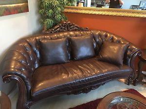 Leather Couch set
