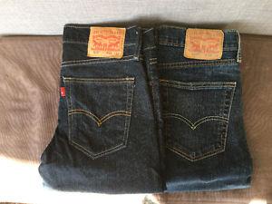 Levi's jeans 510 Rigid and Dark Washed