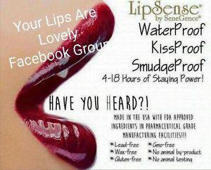 LipSense! Smudge proof, waterproof lipstick