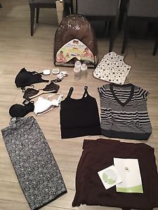 Maternity loot includes baby wrap