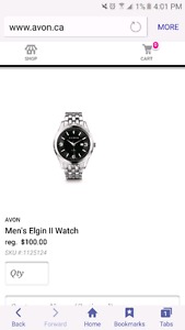Men's Elgin watch brand new