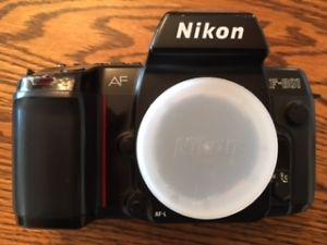 Nikon F801 film camera body