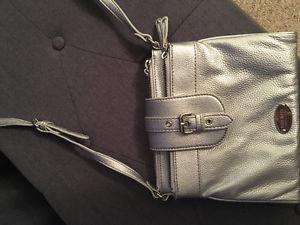 Nine West silver purse - brand new