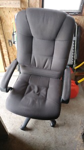 Office chair and desk combo